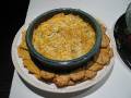 The crab dip did not last very long.