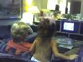 What are they watching? Finding Nemo?