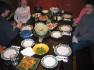 more plates and people