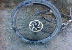 lost the front wheel