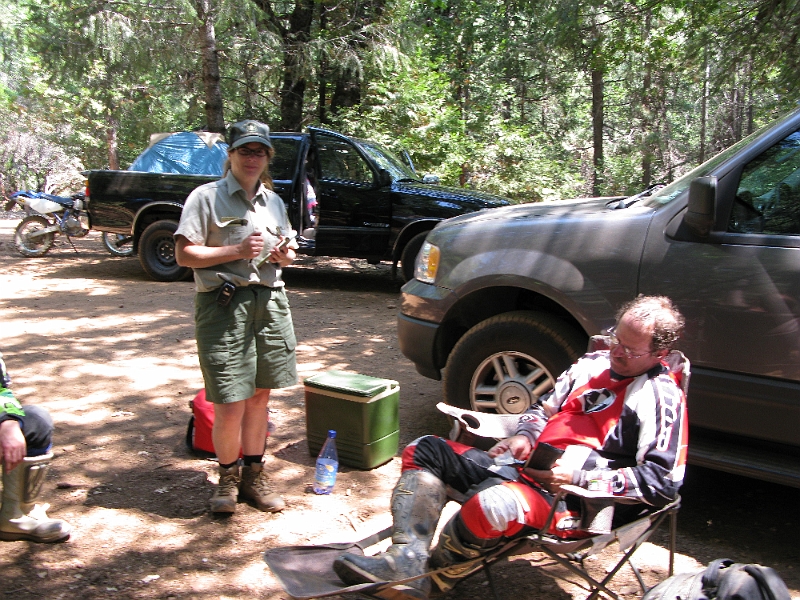 IMG_1147.JPG - Didn't see the camera coming though did ya, Ranger Jane.
