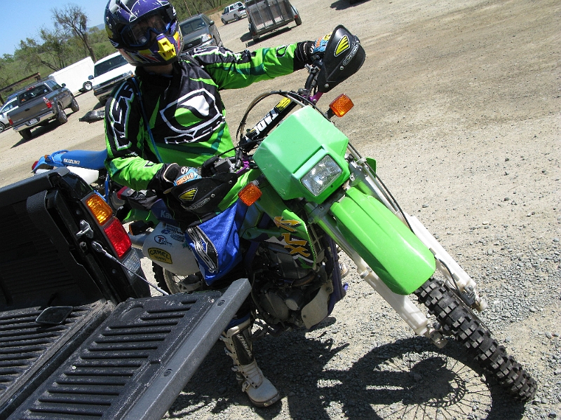 IMG_2437.JPG - Adam is ready to ride.