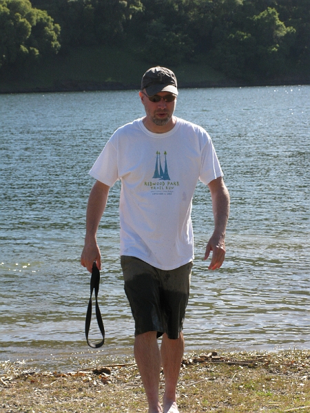 IMG_2640.JPG - Was pleasantly surprised that the water was not what you would call bracing. It was totally swimmable.