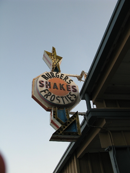 IMG_0045.JPG - The sign has withstood the test of time better than the food coming out of the place, which was OK.