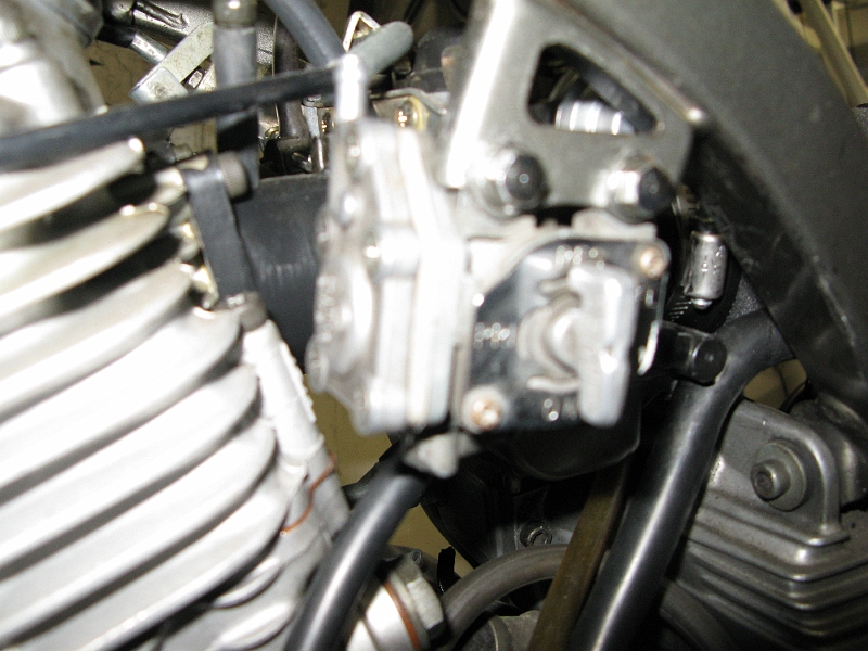 IMG_0115.JPG - Used two of the same SRX intake manifolds to get the right center to center distance. The left and right ones are slightly different.