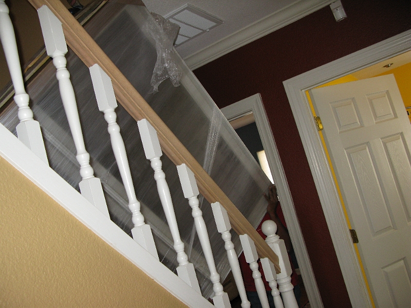 IMG_0379.JPG - Yet another demonstration of why the renovation to relocate this stairway is a good idea.