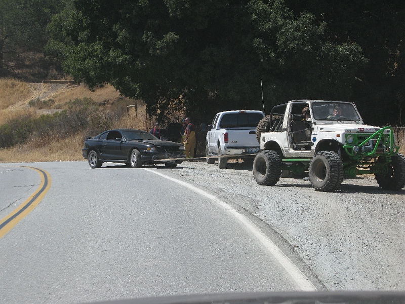 IMG_0540.JPG - Time to dig up a copy of the sign they post on some ohv trails -- a picture of a car with a slash through it and "not recommended" underneath.