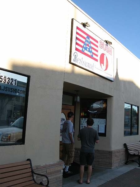 IMG_0558.JPG - We're too old to do crimes now. We get Sushi, and we pay.