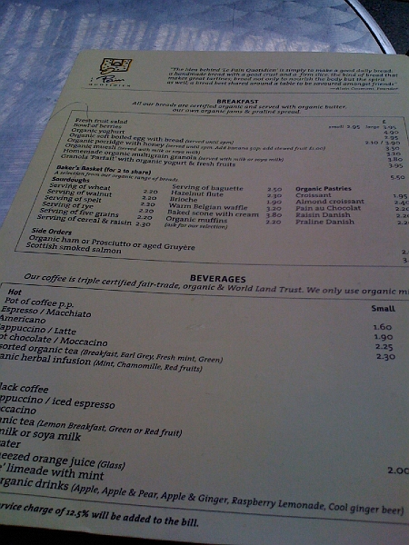 IMG_0014.jpg - What a menu looks like when you cater to travellers from all over Europe passing through the station.
