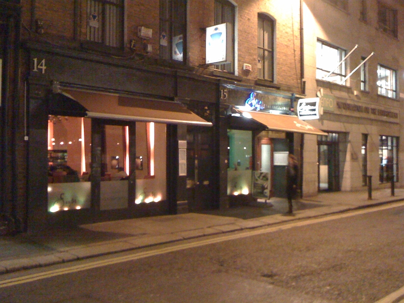 IMG_0061.jpg - This is the thai place, Siam. Forgot to take a picture of the outside before.