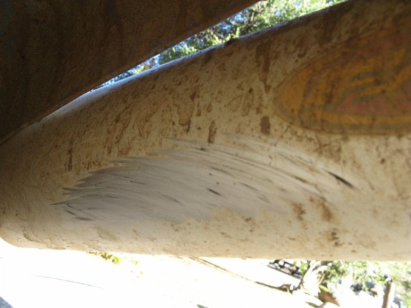 IMG_1122.JPG - The tire was rubbing on it at full compression.