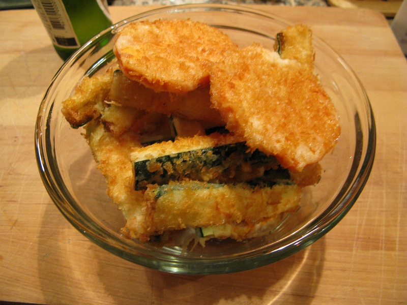 IMG_1310.JPG - After much experimenting it turns out that it is better without the panko. Batter should be much thicker than the package recommends.
