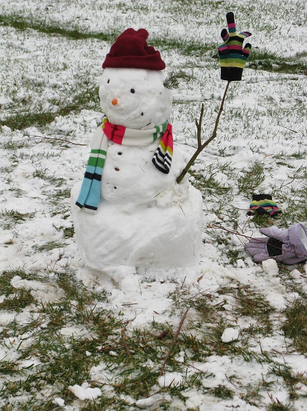 IMG_1396.JPG - Snowman says, you're number one!