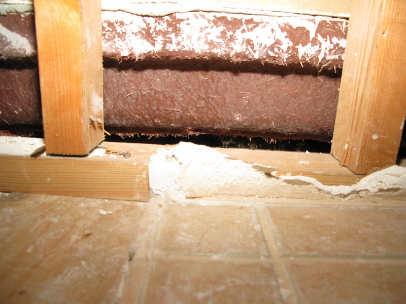 IMG_1671.JPG - No kind of secondary containment under the shower pan. Not surprising there were leaks.