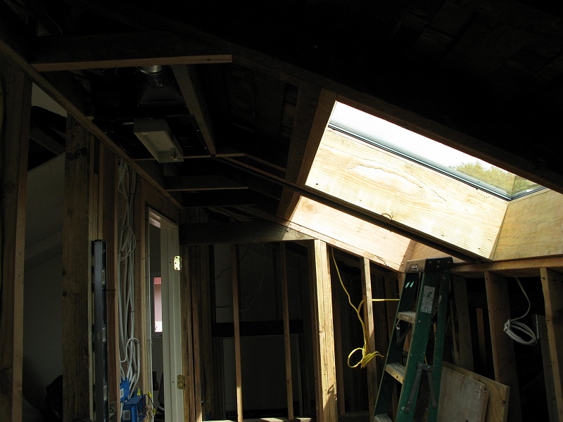 IMG_2003.JPG - That little flat bulkead on the left required for depth needed by vent fan and can lights.