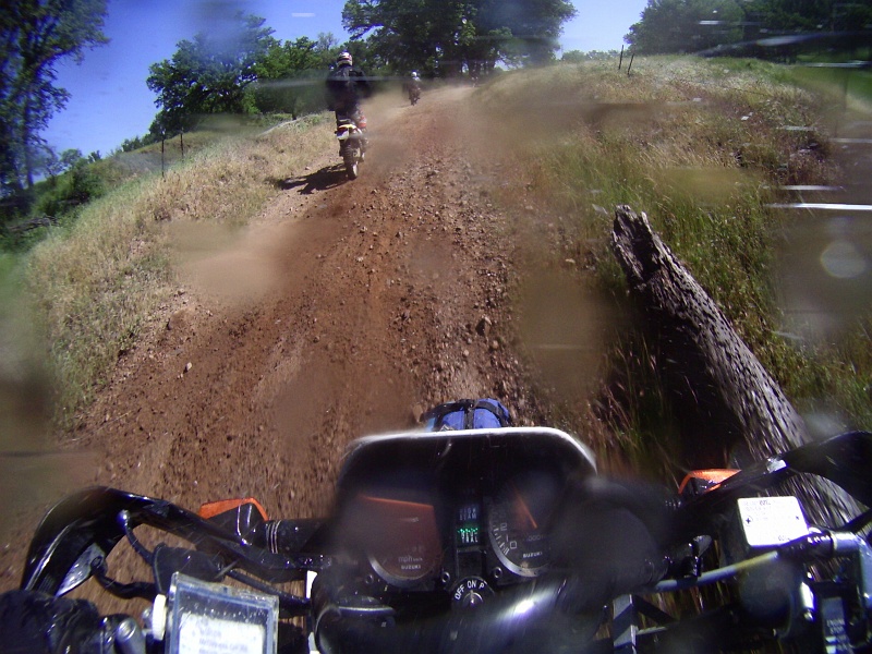 PICTa0839.JPG - Got too close to Dan on the last water crossing and he drenched me.