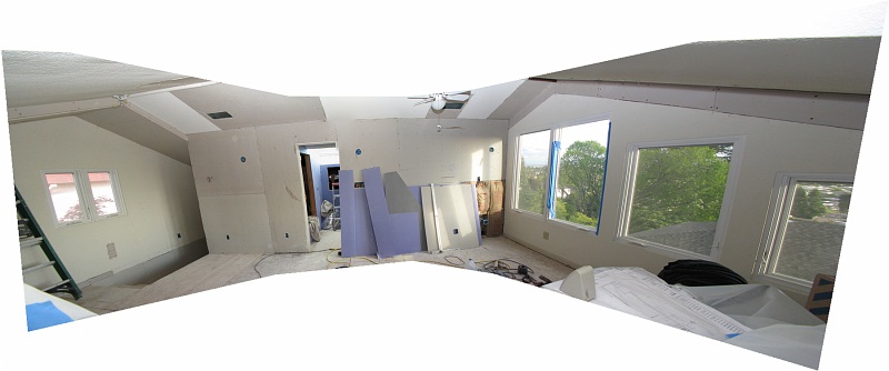 sheetrocked_bedroom.jpg - Panorama merge of 5 shots. Will be using this a lot when the job is done to get some nice sharable images.