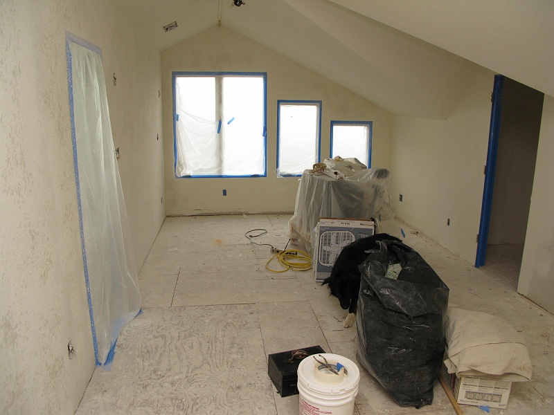 IMG_2388.JPG - Starting to look like a room up here again.