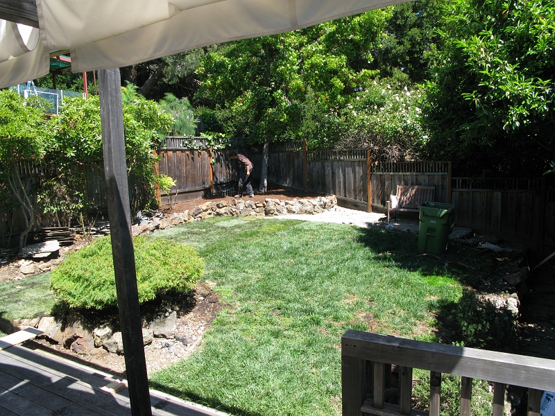 IMG_2534.JPG - Just putting the finishing touches on the yard.