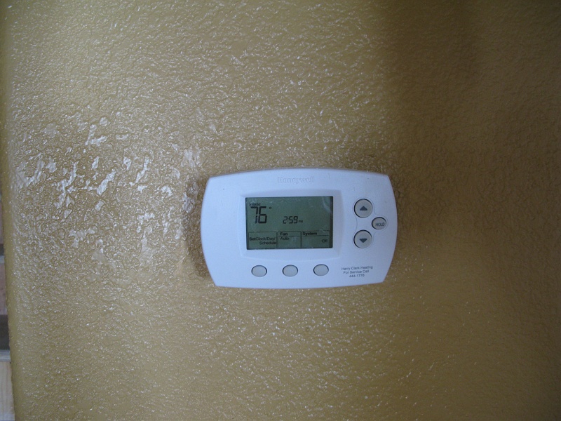 IMG_2626.JPG - It is warm out today. The house has been buttoned up. Heat is slowly building inside but it is still comfortable.