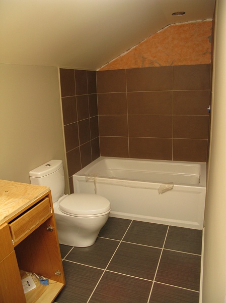 IMG_3044.JPG - A little more tile coming in a later shipment. New toliet looks good.