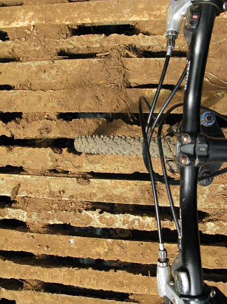 IMG_3418.JPG - Looks like the forks are the only things rusting rapidly in the climate.