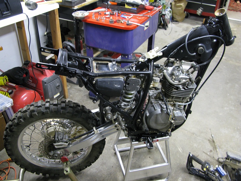 IMG_3511.JPG - Better get this done enough for a shakedown ride in the next few days.