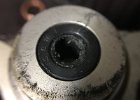 IMG 8425  That seal is a mess. No wonder it leaked.