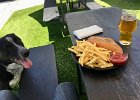 IMG 8901  Koba helps with a giant side of fries.