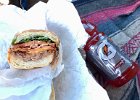 IMG 0115  John rode Demo in the morning. Brought me a sandwich from the Summit Store. Touching.