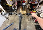 IMG 3271  Feels good on this side. Yes, I wrench on my bike in my pajamas. Like everything else post-pandemic.