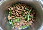 IMG 4050  Grean beans or other veggies to replace 50% of the kibble.