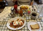 IMG 4358  Egg Shoppe again! I should not have strayed from the Benedict. Hash was not very inspired.
