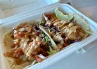 IMG 5542  Fish tacos in the airport? Bravery continues. [They were better than the arena food, but that is a low bar.]