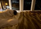 IMG 5651  His fave spot, day or night.