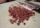IMG 5684  No grinder, so we chop instead.
