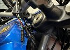 IMG 6217  And now we are up to the wiring pigtails coming off the grips. Success.
