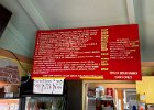 IMG 7407  Interesting to see torta's getting top billing. I refer all questions to the bottom right of the menu.  Definitely put the sauce you get with your order onto it as you eat. The salsa verde was muy bueno.