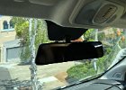 IMG 7493  It pops onto the OEM mirror just fine. The sun visor will hit it now though.