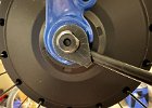 IMG 8140  Torque washer matches the 8mm axle. But that tab is not aligned with the direction of the dropout on this fork.