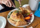 IMG 9286  Spinach calzone.