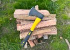 IMG 1941  Campfire prep underway.