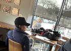 IMG 2269  Just use one of the few seats inside your local Peet's as your own personal fitness center.