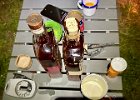 IMG 2754  And we are underway. Those are both Uncle Nearest bourbons. I tried a tiny bit of both and liked the lower % one.