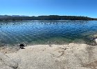 IMG 3833  Panorama mode. The lake is very calm for late in the morning because all the holiday revelers have taken their boats and jetskis out.