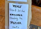 IMG 4367  We would also have accepted "Don't touching the puzzel."