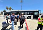 IMG 4600  Time it takes to get on the bus and ride 100 yards to the gate is not word it.