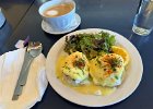 IMG 4834  California style benedict. It's pretty good but the dressing on the greens was too vinegar-y for me.