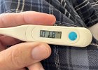IMG 4971  Been home for a few days and all of a sudden just wiped out with fatigue. Temp check hints at bad things to come.