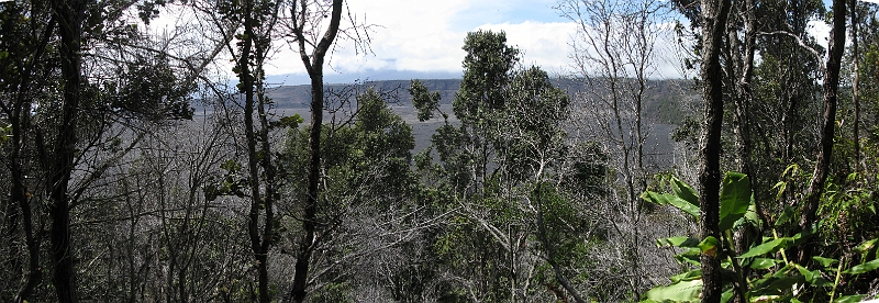 kilauea_caldera_stitch.jpg - Glimpsing the main Kilauea caldera.